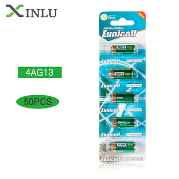 50pcs 4AG13 28A 544 L1325 4A76 6V Dry Alkaline Batteries Cells for Remote Toys Calculator 4LR44 Battery
50pcs 4AG13 28A 544 L1325 4A76 6V Dry Alkaline Batteries Cells for Remote Toys Calculator 4LR44 Battery