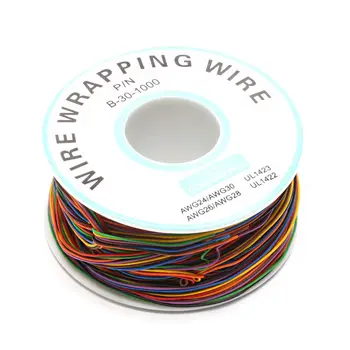 PCB Test Core Line 30AWG Wire Single Tinned Copper Wire 8-color Board Cable Roll C26
PCB Test Core Line 30AWG Wire Single Tinned Copper Wire 8-color Board Cable Roll C26