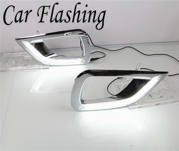 Car Flashing 1set For Nissan Navara NP300 2015 2016 2017 2018 LED DRL Daytime Running Light Daylight yellow turn Signal lamp
Car Flashing 1set For Nissan Navara NP300 2015 2016 2017 2018 LED DRL Daytime Running Light Daylight yellow turn Signal lamp