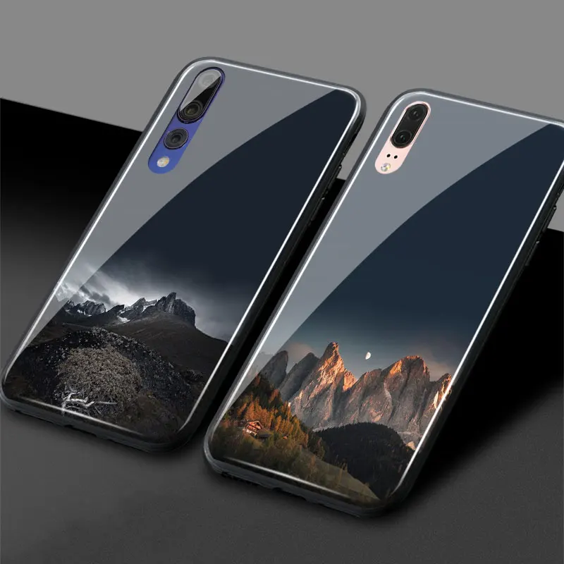 Mountain peak landscape Soft Silicone Tempered Glass Phone Case For Huawei Honor 8x V9 10 Mate 10 20 P20 P30 lite Pro Nova 3i
Mountain peak landscape Soft Silicone Tempered Glass Phone Case For Huawei Honor 8x V9 10 Mate 10 20 P20 P30 lite Pro Nova 3i