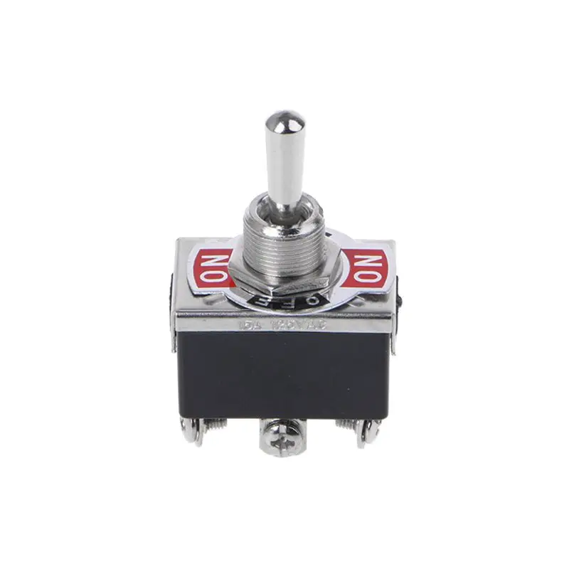 

10pcs 6 Pin 3 Toggle Positions DPDT ON-OFF-ON Switch 15A 250V Mini Reverse Polarity Motor Switches Tool E-TEN1322