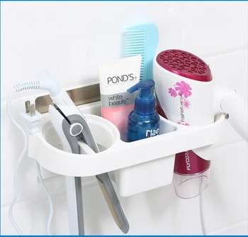 Hair Dryer Holder Storage Shelf Plastic Storage Rack Holder Bathroom Wall Storage Rack Electric Hair Plywood Comb
Hair Dryer Holder Storage Shelf Plastic Storage Rack Holder Bathroom Wall Storage Rack Electric Hair Plywood Comb