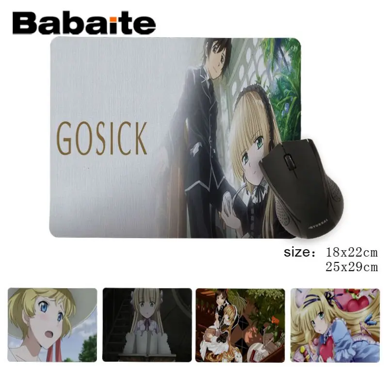 Babaite Top Quality Gosick Unique Desktop Pad Game Mousepad Good quality No Lock Edge Game Mouse Pad
Babaite Top Quality Gosick Unique Desktop Pad Game Mousepad Good quality No Lock Edge Game Mouse Pad