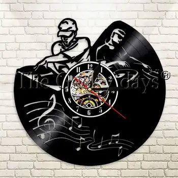 1Piece DJ Record Player Mixer LP Vinyl Record Wall Clock Spinning Scratching Album Modern Wall Clock Nightclub Wall Watch Art
1Piece DJ Record Player Mixer LP Vinyl Record Wall Clock Spinning Scratching Album Modern Wall Clock Nightclub Wall Watch Art