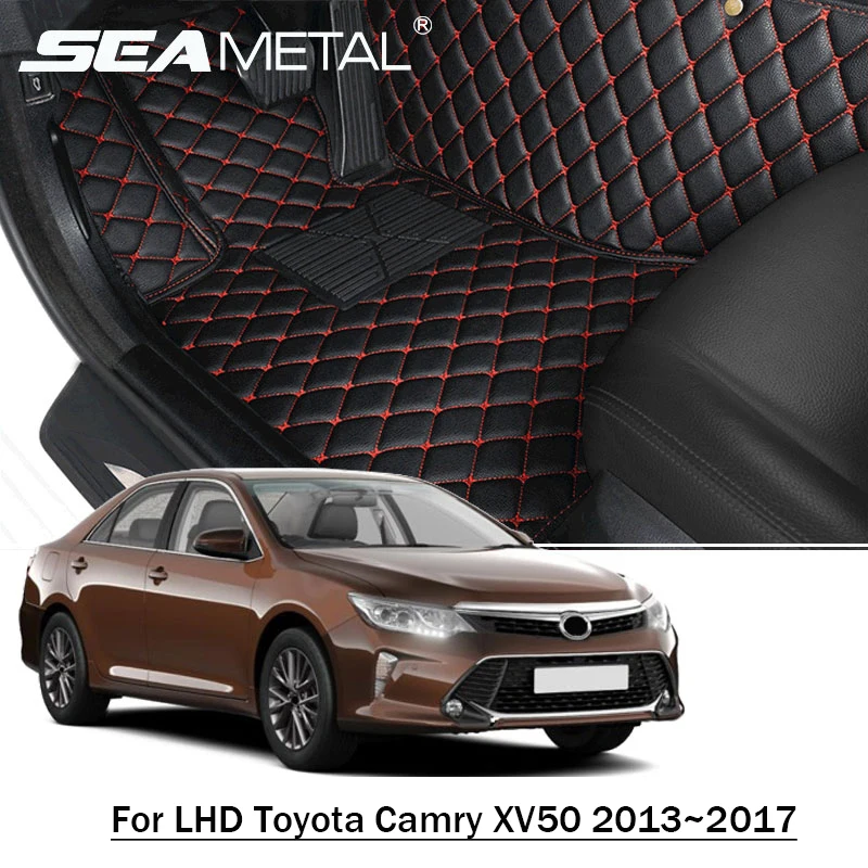 Car Floor Mat For LHD Toyota Camry XV50 2017 2016 2015 2014 2013 Custom Carpet Rugs Auto Interior Protector Mats Pad Accessories
Car Floor Mat For LHD Toyota Camry XV50 2017 2016 2015 2014 2013 Custom Carpet Rugs Auto Interior Protector Mats Pad Accessories