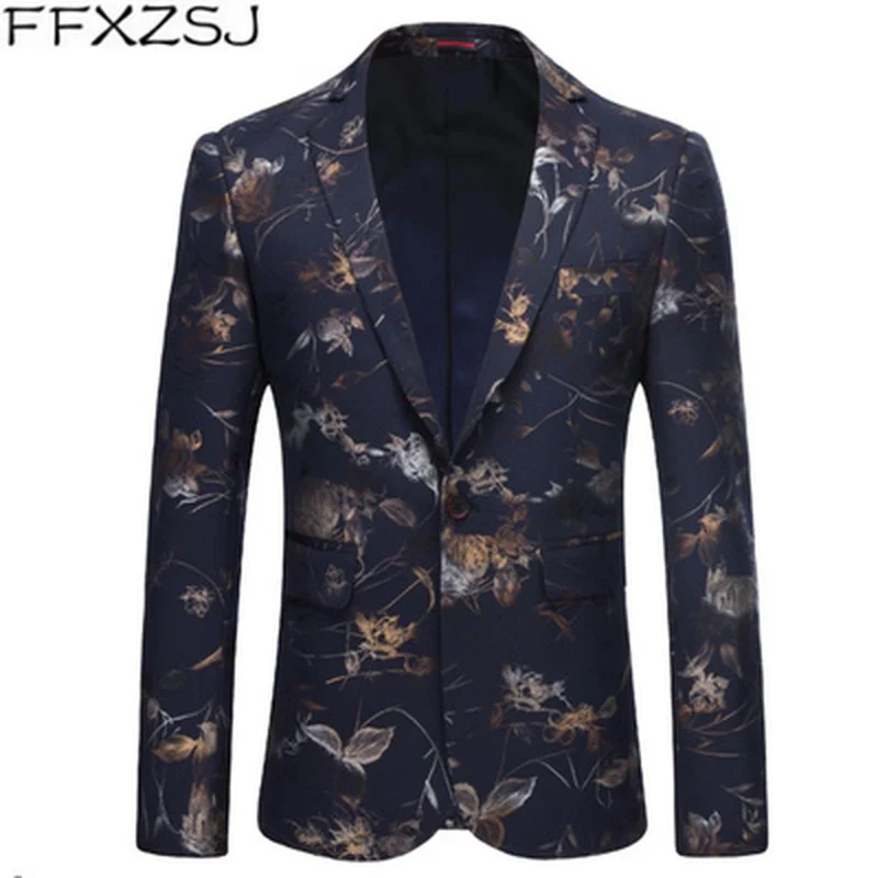 Classic Flower Suit Jackets Men High Quality Men Leisure Blazer Jacket Fashion Banquet Party Dress Man Coats Size 6XL
Classic Flower Suit Jackets Men High Quality Men Leisure Blazer Jacket Fashion Banquet Party Dress Man Coats Size 6XL