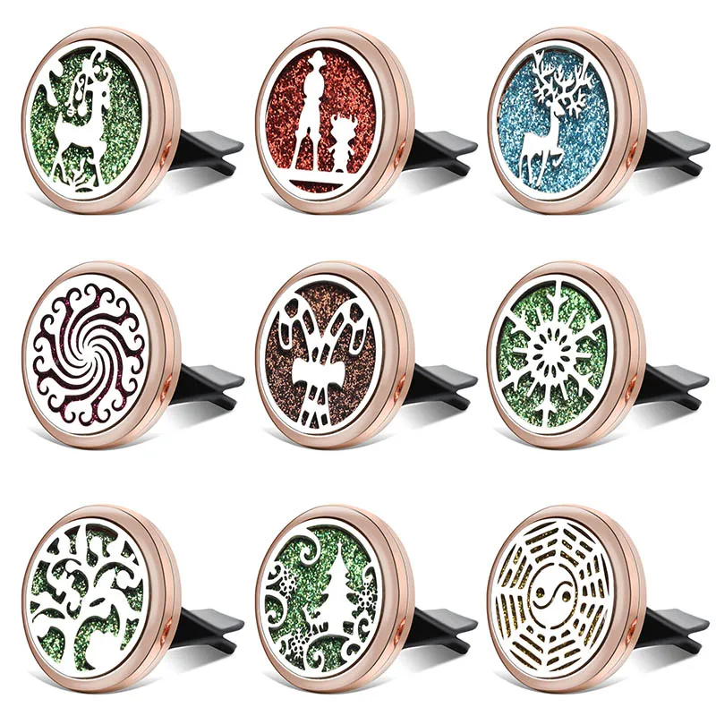 2019 New Gold Car Perfume Diffuser Clip Air Freshener Vent Essential Oil Diffuser Stainless Steel Aromatherapy Locket Pendants 
2019 New Gold Car Perfume Diffuser Clip Air Freshener Vent Essential Oil Diffuser Stainless Steel Aromatherapy Locket Pendants