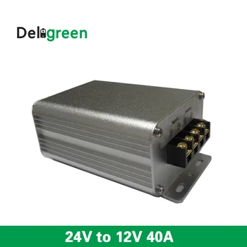 24V to 12V 40A wide input DC DC Converter 480W Regulator Car Step Down Reducer Buck converter power supply 
24V to 12V 40A wide input DC DC Converter 480W Regulator Car Step Down Reducer Buck converter power supply