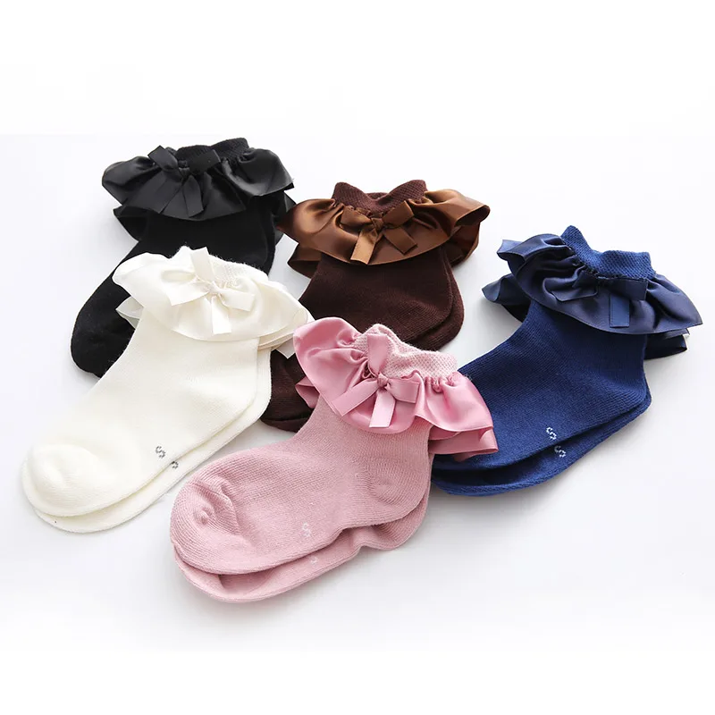 0-7t Toddlers Infants Cotton Ankle Bow Socks Baby Girls Princess Ruffles cuff Socks sweet Lace floor socks children leg warm
0-7t Toddlers Infants Cotton Ankle Bow Socks Baby Girls Princess Ruffles cuff Socks sweet Lace floor socks children leg warm