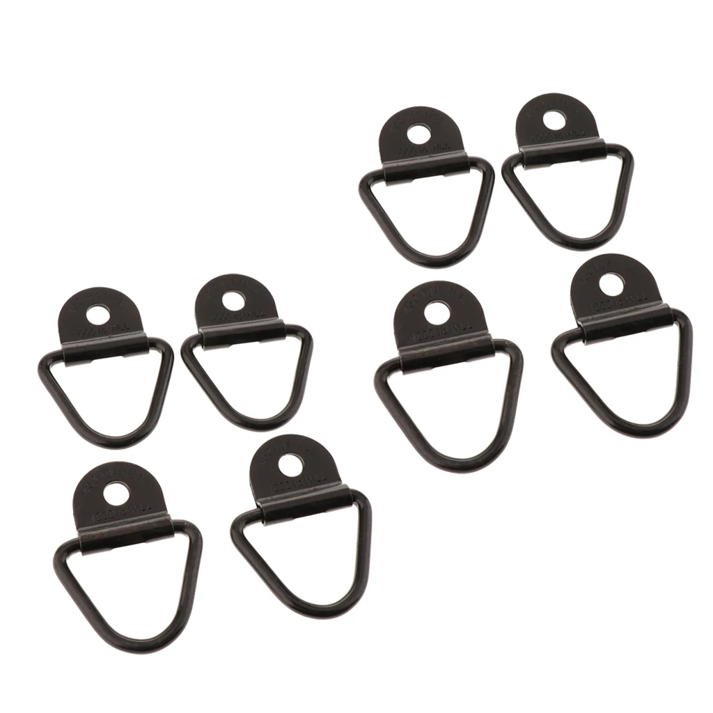 8 Pcs V-Ring Tie-Down Trailer Anchor Replacement For D-Ring Plastic Flush Mount Pan Fitting Cargo Net Tie Down Strap 55x58mm
8 Pcs V-Ring Tie-Down Trailer Anchor Replacement For D-Ring Plastic Flush Mount Pan Fitting Cargo Net Tie Down Strap 55x58mm