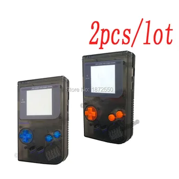 2PCS/LOT Hot Game Replacement Case Plastic Shell Cover for GBGameboy Classic Transprent Black Color Console GBO DMG Case Housing
2PCS/LOT Hot Game Replacement Case Plastic Shell Cover for GBGameboy Classic Transprent Black Color Console GBO DMG Case Housing