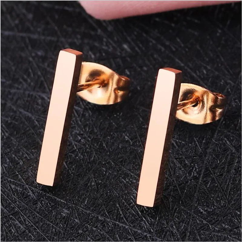 Size 15mm Titanium 316 L Stainless Steel Gold-color IP Planting Stud Earrings No Easy Fade Allergy Free Fashion Jewelry 
Size 15mm Titanium 316 L Stainless Steel Gold-color IP Planting Stud Earrings No Easy Fade Allergy Free Fashion Jewelry