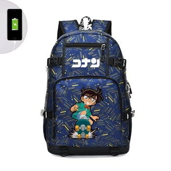 Japanese Anime Detective Conan Printing Backpack Waterproof Travel Backpack USB Charging Laptop Backpack Men Bagpack Rucksack
Japanese Anime Detective Conan Printing Backpack Waterproof Travel Backpack USB Charging Laptop Backpack Men Bagpack Rucksack