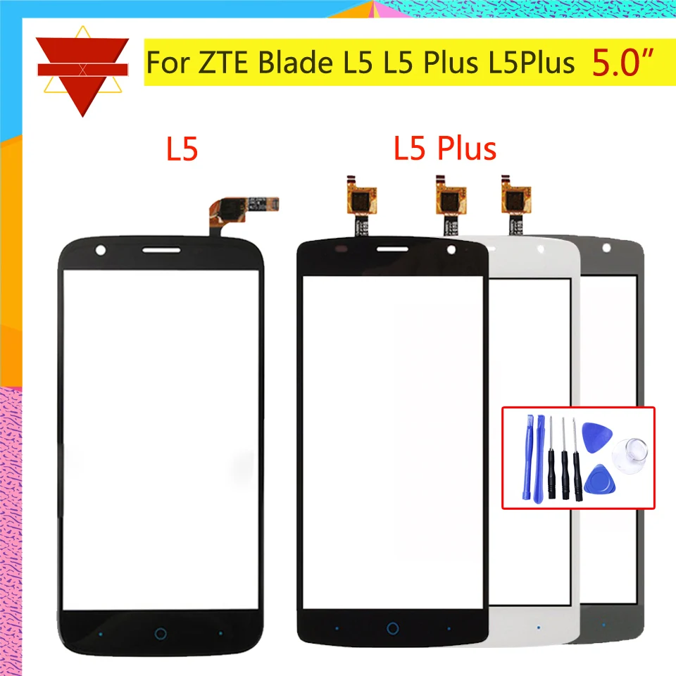 5.0" Touch Screen Digitizer For ZTE Blade L5 L5 Plus L5Plus Touch Panel Touchscreen Lens Front Glass Sensor NO LCD L5 Plus Touch
5.0" Touch Screen Digitizer For ZTE Blade L5 L5 Plus L5Plus Touch Panel Touchscreen Lens Front Glass Sensor NO LCD L5 Plus Touch