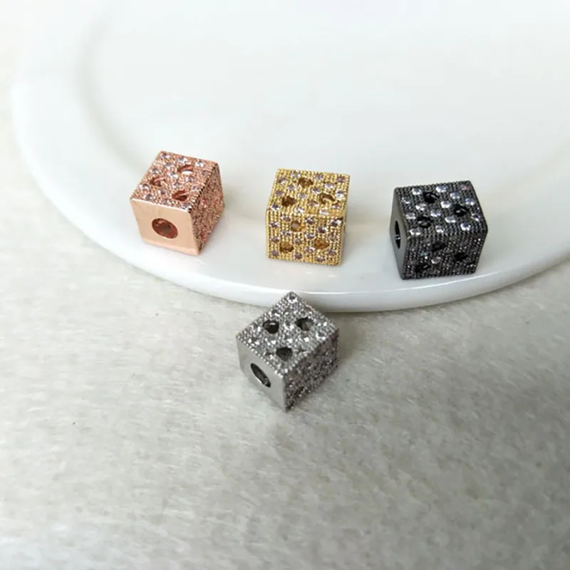 10 Pcs CZ zircon crystal Micro pave Connector square Spacer Beads for DIY Making Bracelet necklace Jewelry Finding BD137
10 Pcs CZ zircon crystal Micro pave Connector square Spacer Beads for DIY Making Bracelet necklace Jewelry Finding BD137