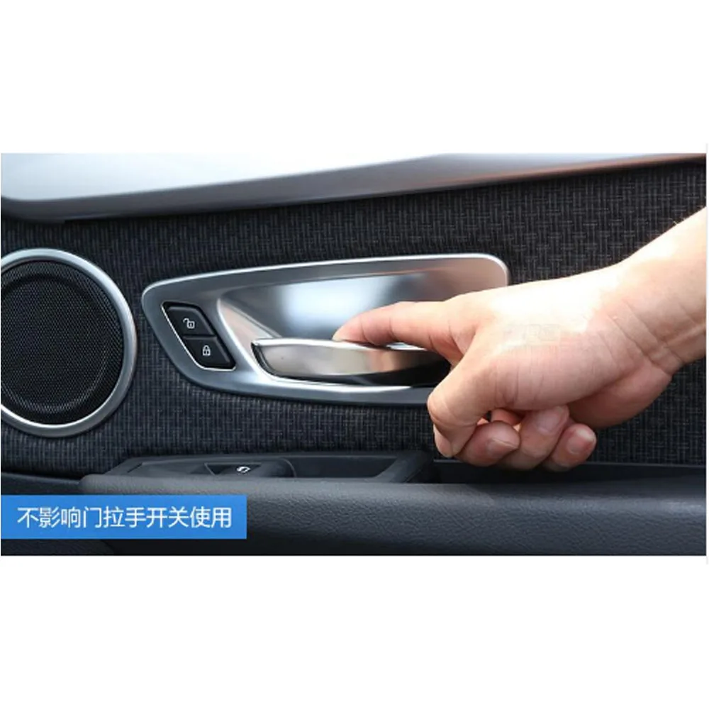 4Pcs/set ABS Chrome Interior Door Bowl Cover Trim For BMW 2 Series 218i 220i Gran Tourer 2015-2017 Car Accessories
4Pcs/set ABS Chrome Interior Door Bowl Cover Trim For BMW 2 Series 218i 220i Gran Tourer 2015-2017 Car Accessories