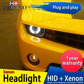 Hireno Headlamp for 2009-2014 Chevrolet Camaro Headlight Headlight Assembly LED DRL Angel Lens Double Beam HID Xenon 2pcs
Hireno Headlamp for 2009-2014 Chevrolet Camaro Headlight Headlight Assembly LED DRL Angel Lens Double Beam HID Xenon 2pcs