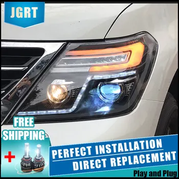 2PCS LED Headlights For Nissan patrol 12-17 Car Led Lights Double Xenon Lens Car Accessories Daytime Running Lights Fog Lights
2PCS LED Headlights For Nissan patrol 12-17 Car Led Lights Double Xenon Lens Car Accessories Daytime Running Lights Fog Lights