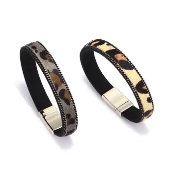 Horse Hair Preparation Alloy Woman Leather Bracelets Leopard Pattern Print Lady Leather Bracelets Luxury Bracelets For Woman Man
Horse Hair Preparation Alloy Woman Leather Bracelets Leopard Pattern Print Lady Leather Bracelets Luxury Bracelets For Woman Man