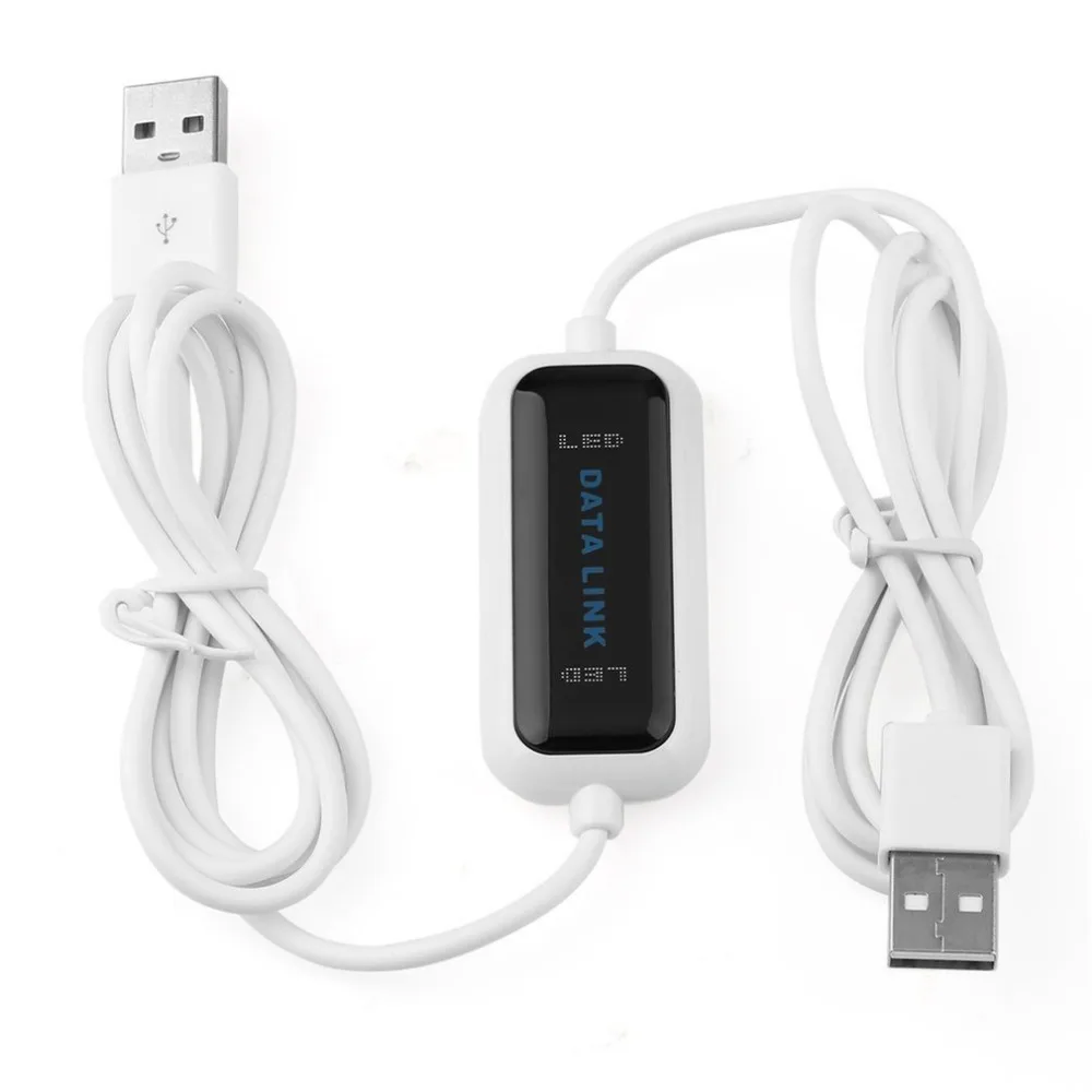 Hot High Speed USB PC To PC Online Share Sync Link Net Direct Data File Transfer Bridge LED Cable Easy Copy Between 2 Computer
Hot High Speed USB PC To PC Online Share Sync Link Net Direct Data File Transfer Bridge LED Cable Easy Copy Between 2 Computer