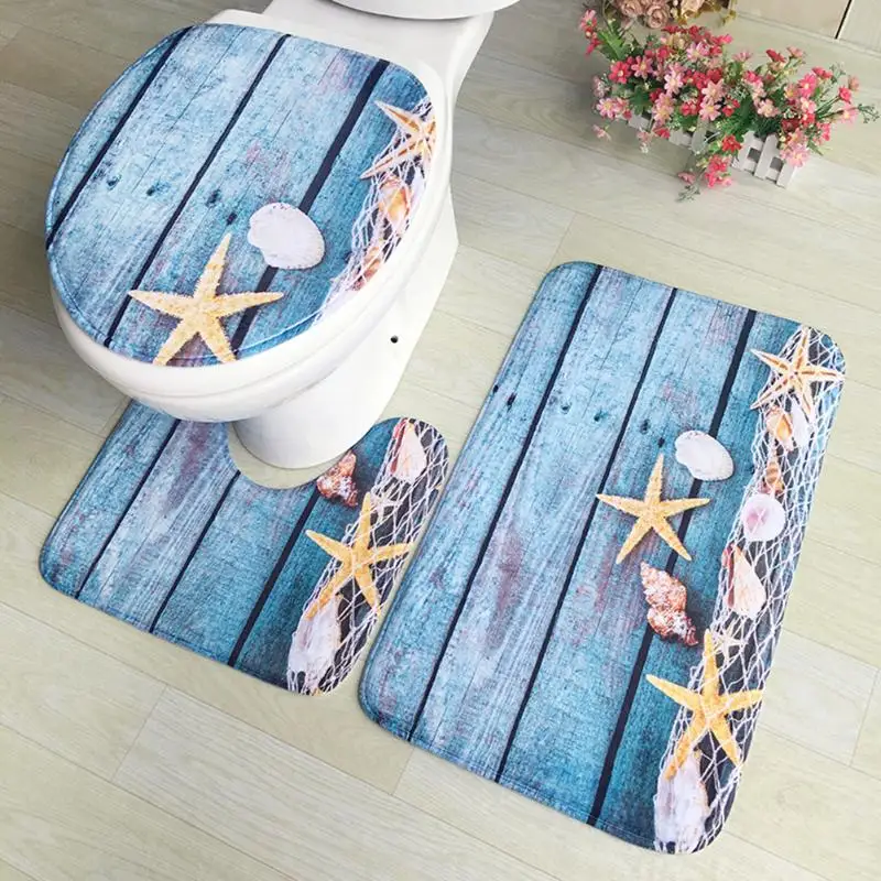 3pcs/set Flannel Print Non Slip Toilet Bathroom Pad Floor Mat Rug Carpet Absorbent Pedestal Rug Lid Toilet Cover Bath Mat
3pcs/set Flannel Print Non Slip Toilet Bathroom Pad Floor Mat Rug Carpet Absorbent Pedestal Rug Lid Toilet Cover Bath Mat