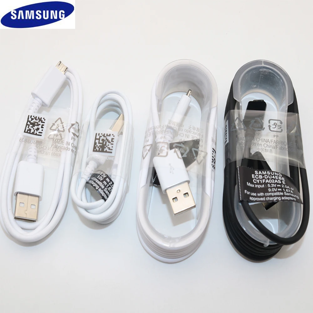 Original Fast Charger Charging Adapter 1M/1.2M/1.5M 2A Cable for Samsung Micro USB Cable Note 2 4 5 S6 S7 S6edge S7edge J3 J5 J7
Original Fast Charger Charging Adapter 1M/1.2M/1.5M 2A Cable for Samsung Micro USB Cable Note 2 4 5 S6 S7 S6edge S7edge J3 J5 J7
