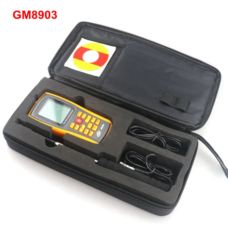 GM8903 Hot Wire Digital Anemometer 0~30m/s Wind Speed Meter Air Flow Tester Thermometer with USB Interface Slim Sensor
GM8903 Hot Wire Digital Anemometer 0~30m/s Wind Speed Meter Air Flow Tester Thermometer with USB Interface Slim Sensor