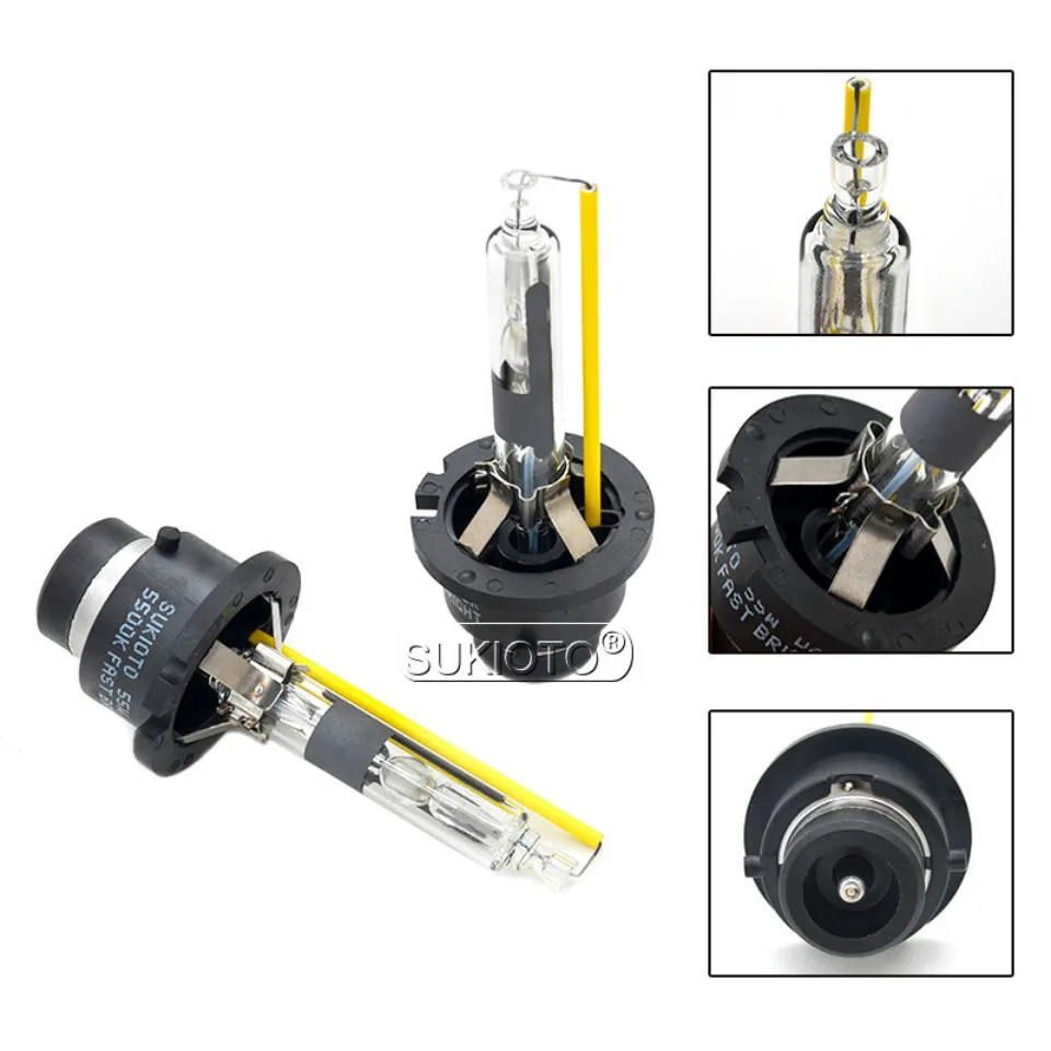 SUKIOTO OEM Original Xenon Bulb 55W D2R D2S 5500K D4S D4R xenon hid headlight lamp lights D2 D4 fortuner Venza PRIUS projector (1)