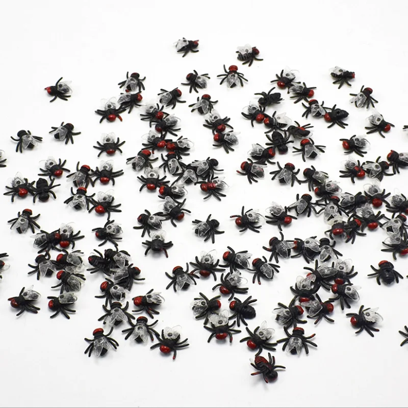 50 pcs/set Creative Funny Toys Gags Rubber Flies Halloween Joking Bugs Toys for Adult Fool's Day Props Decor Simulation Insect
50 pcs/set Creative Funny Toys Gags Rubber Flies Halloween Joking Bugs Toys for Adult Fool's Day Props Decor Simulation Insect