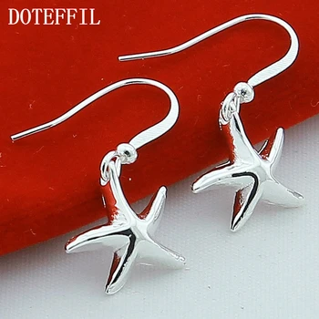 DOTEFFIL 925 Sterling Silver Star Starfish Drop Earrings For Woman Wedding Engagement Fashion Party Charm Jewelry
DOTEFFIL 925 Sterling Silver Star Starfish Drop Earrings For Woman Wedding Engagement Fashion Party Charm Jewelry