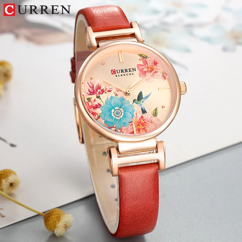 New CURREN Fashion Women Watch Unique Dial Quartz Wristwatches Lady Casual Leather Waterproof Female Clock Luxury Montre Femme
New CURREN Fashion Women Watch Unique Dial Quartz Wristwatches Lady Casual Leather Waterproof Female Clock Luxury Montre Femme