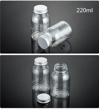 25pcs/lot 220ml Transparent bottle of milk bath salt sub bottle plastic bottle PET bottle Aluminum cap bottle
25pcs/lot 220ml Transparent bottle of milk bath salt sub bottle plastic bottle PET bottle Aluminum cap bottle