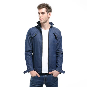 Mens Denim Jeans Jacket Plus Size Bomber Solid Jacket Men High Quality Cowboy Men's Jean Jacket Chaqueta Hombre z30
Mens Denim Jeans Jacket Plus Size Bomber Solid Jacket Men High Quality Cowboy Men's Jean Jacket Chaqueta Hombre z30
