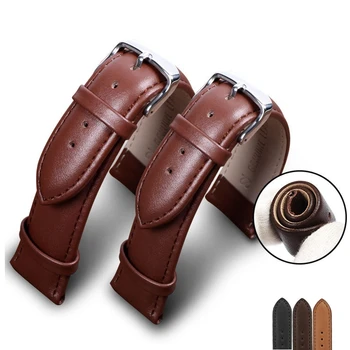 Genuine leather Watchband Brown Black Watch Band Replace Strap Stainless Steel Buckle Popular Type Waterproof Soft Breathable
Genuine leather Watchband Brown Black Watch Band Replace Strap Stainless Steel Buckle Popular Type Waterproof Soft Breathable