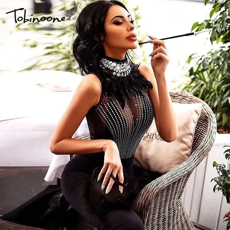 Tobinoone Women Feather Dress Vestidos Verano 2019 Black Feather Sexy Diamond Hollow out Clubwear Bodycon Celebrity Party Dress
Tobinoone Women Feather Dress Vestidos Verano 2019 Black Feather Sexy Diamond Hollow out Clubwear Bodycon Celebrity Party Dress