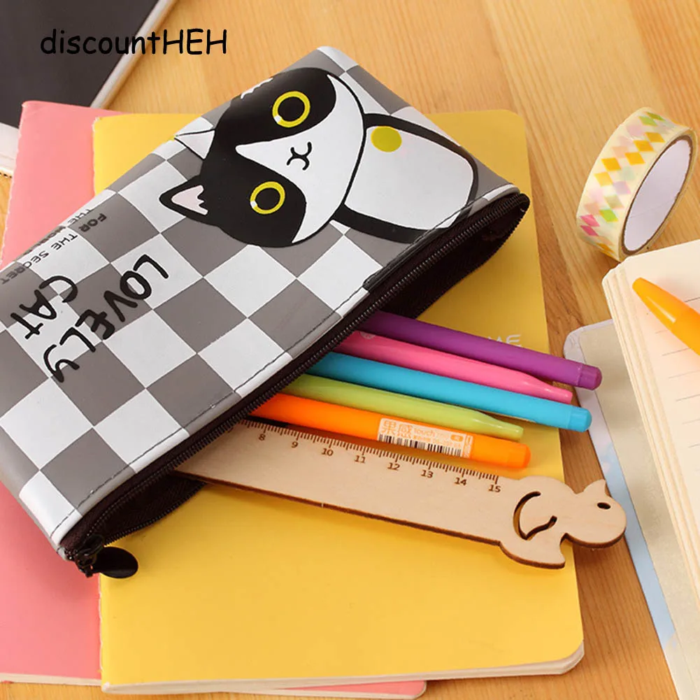 Lovely Cat New Cartoon Pencil Bag Escolor Papelaria Waterproof Pencil Case Stationery Material School Supplies
Lovely Cat New Cartoon Pencil Bag Escolor Papelaria Waterproof Pencil Case Stationery Material School Supplies