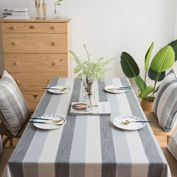 Nordic Style Decorative Table Cloth Wedding Party Dining Table Cover Kitchen Rectangular Striped Cloth Grey Yellow Tablecloths
Nordic Style Decorative Table Cloth Wedding Party Dining Table Cover Kitchen Rectangular Striped Cloth Grey Yellow Tablecloths