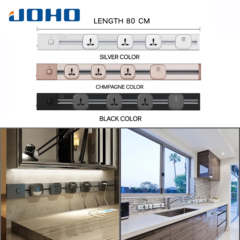 JOHO Factory Fashion 4000W Socketbar Stopcontact Tomada Usb Eu Wall Plug LED Light Kitchen Plug Sockets Living Room
JOHO Factory Fashion 4000W Socketbar Stopcontact Tomada Usb Eu Wall Plug LED Light Kitchen Plug Sockets Living Room