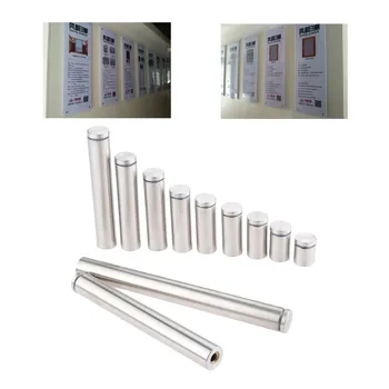 DRELD 10Pcs/lot 25mm Stainless Steel Advertisement Standoffs Bolts Pin Nails Billboard Fixing Screws Hardware Glass Fasteners
DRELD 10Pcs/lot 25mm Stainless Steel Advertisement Standoffs Bolts Pin Nails Billboard Fixing Screws Hardware Glass Fasteners