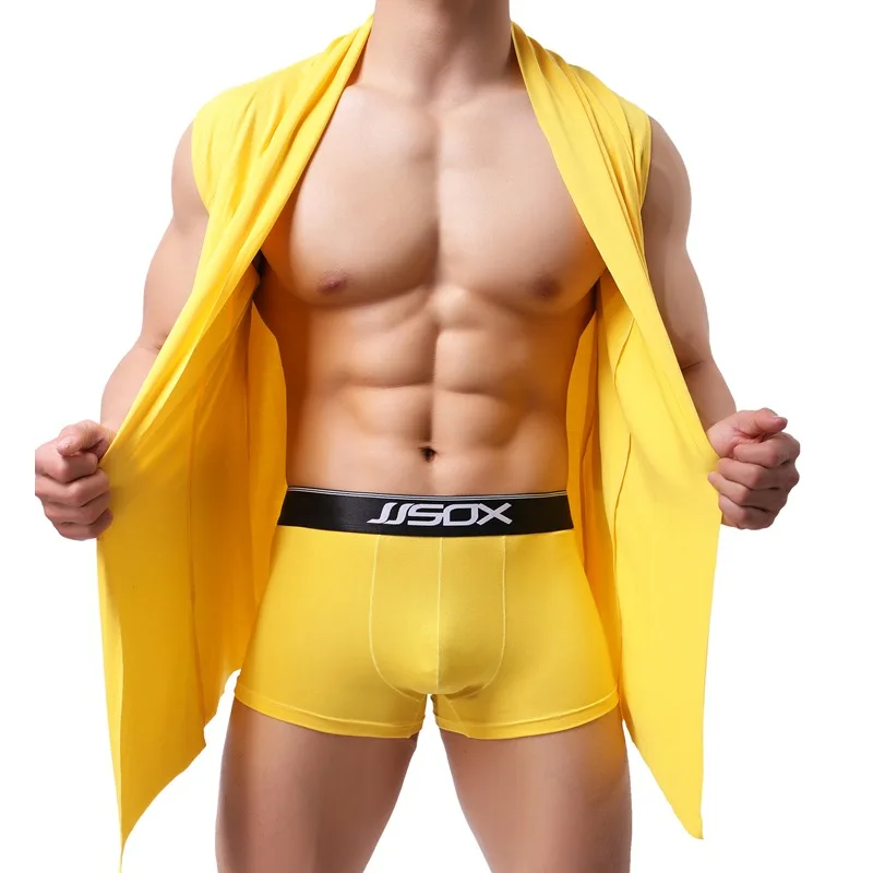 NEW Sexy Underwear Suit Men Boxer Shorts + Cloak Shirt Super Soft Underpants Undershirts Cool Men Brand Clothing Dropshipping
NEW Sexy Underwear Suit Men Boxer Shorts + Cloak Shirt Super Soft Underpants Undershirts Cool Men Brand Clothing Dropshipping