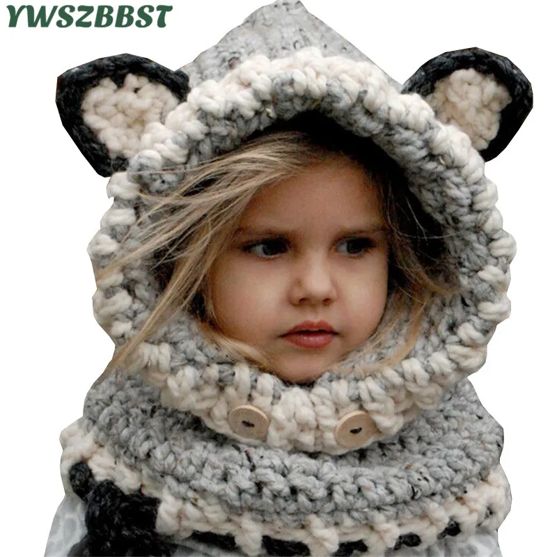 Children Winter Hat Crochet Hooded Hat Pattern Fox Baby Cap Baby Hat Girls Beanies Cap for kids Warm Cap Scarf
Children Winter Hat Crochet Hooded Hat Pattern Fox Baby Cap Baby Hat Girls Beanies Cap for kids Warm Cap Scarf
