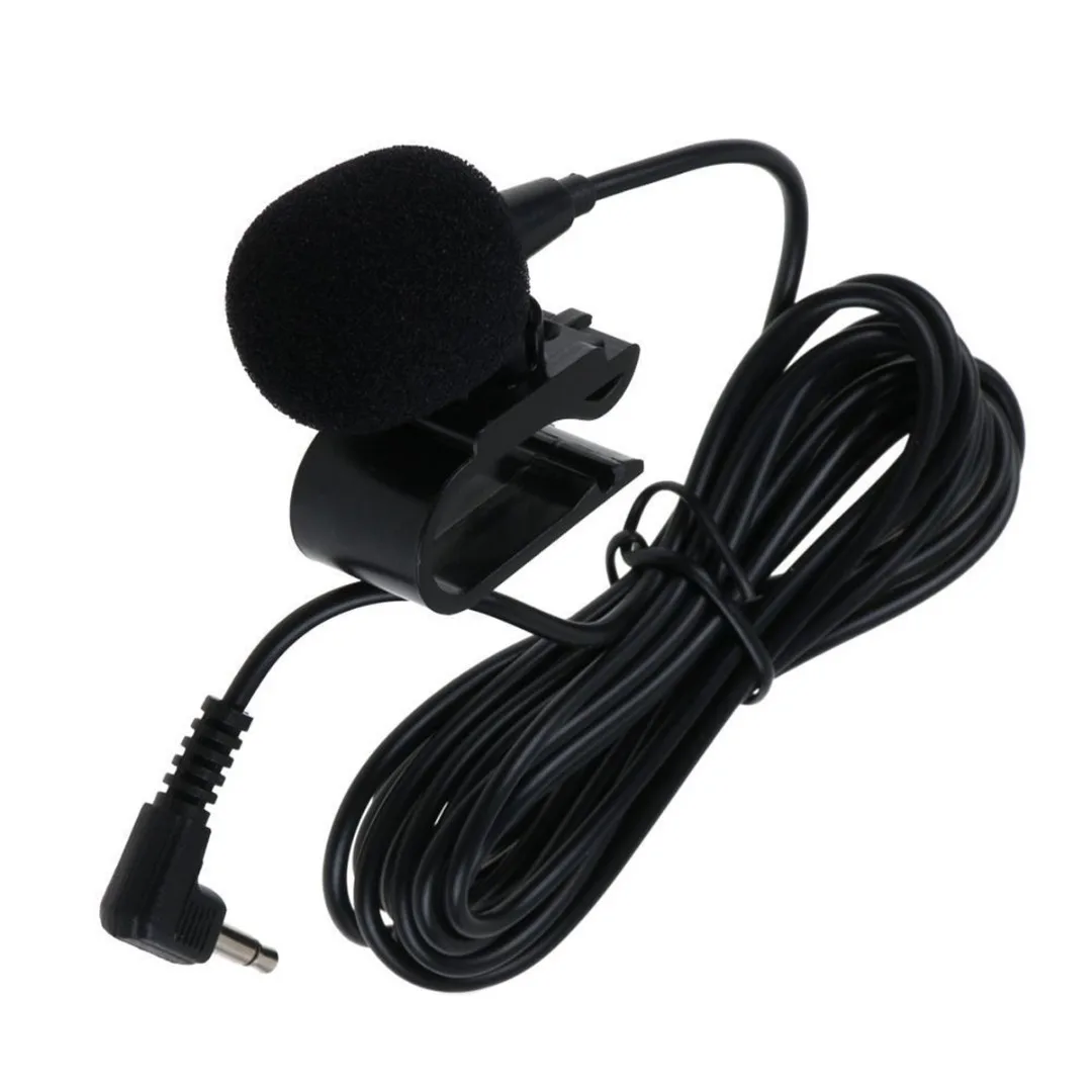 3.5mm Bluetooth Enabled Stereo Car External Microphone For Car GPS DVD Player Radio Audio