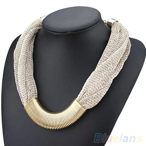 New Women's Retro Fashion Rock Bib Choker Punk Dress Statement Necklace 1S7H 6P1K
New Women's Retro Fashion Rock Bib Choker Punk Dress Statement Necklace 1S7H 6P1K