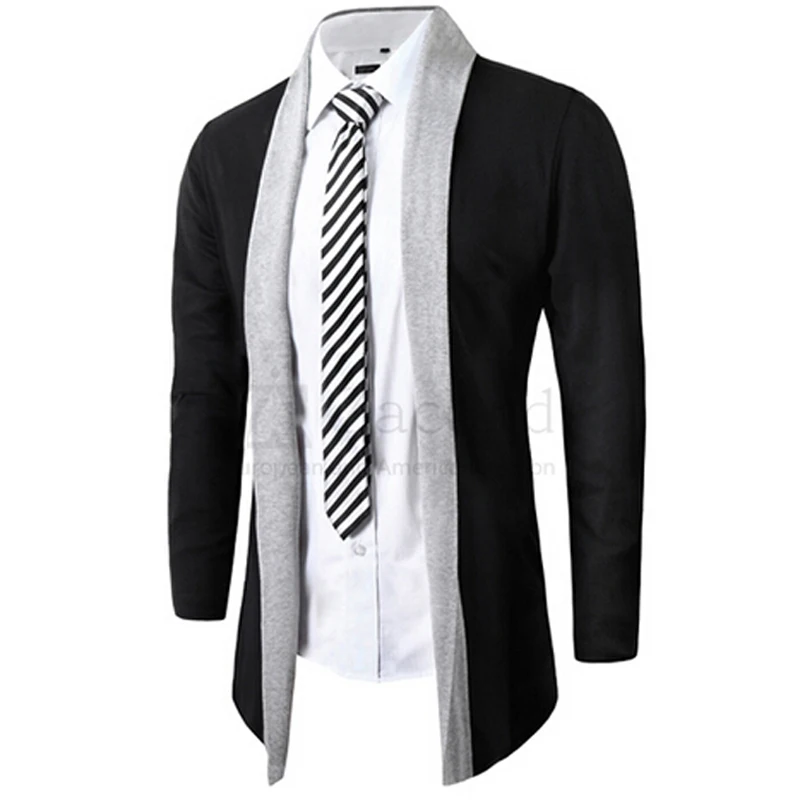 New Design Spring&Autumn Casual Slim Fit Knit Cardigan Open Stitch Knit Cardigan Jacket Coat For Men
