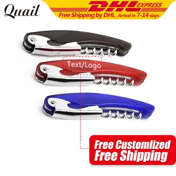 Quail Newest Arrived Plastic Handle Bottle Opener Useful Screw Corkscrew Wine Beer Opener Free Print Name/Words/Text for Wedding
Quail Newest Arrived Plastic Handle Bottle Opener Useful Screw Corkscrew Wine Beer Opener Free Print Name/Words/Text for Wedding