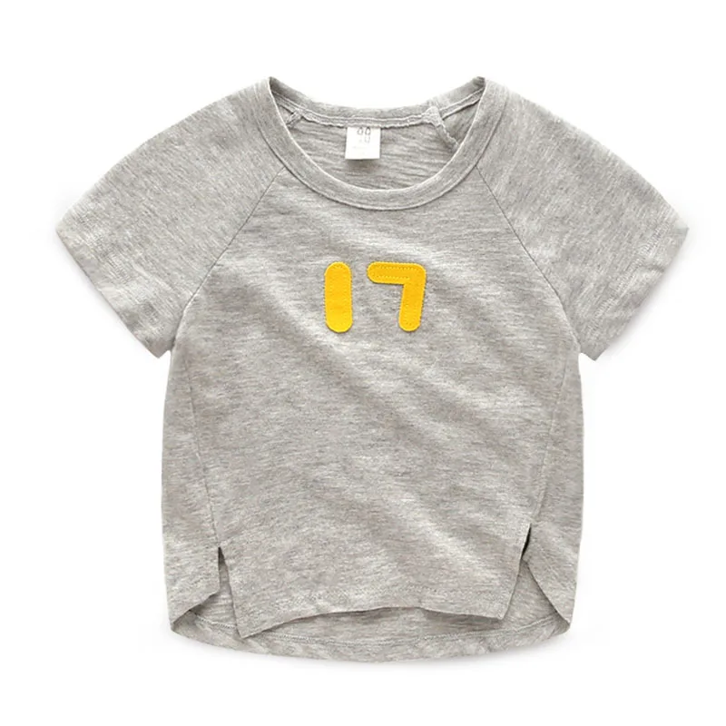 Baby boy round neck T-shirt bottoming shirt new Korean children's clothing solid summer T-shirt
Baby boy round neck T-shirt bottoming shirt new Korean children's clothing solid summer T-shirt