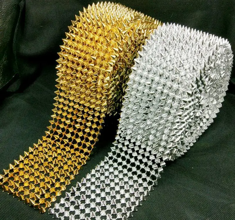 spike mesh tape rivet stud rhinestone for bag, hat, shoe,clothes,leather,decoration diy craft accessories
spike mesh tape rivet stud rhinestone for bag, hat, shoe,clothes,leather,decoration diy craft accessories