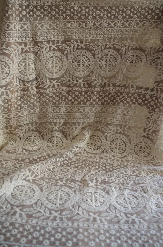 1 yard ivory tulle lace fabric, embroidered tulle lace fabric, mesh lace fabric, cream lace fabric with round circles
1 yard ivory tulle lace fabric, embroidered tulle lace fabric, mesh lace fabric, cream lace fabric with round circles