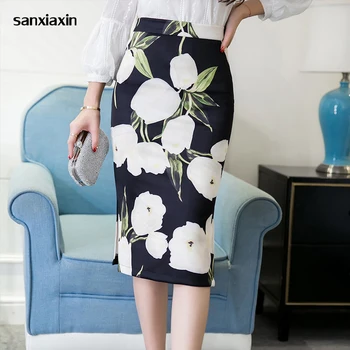 sanxiaxin Women Fashion Print Skirt Mini Bodycon Skirt Office Women Slim Knee Length High Waist Stretch Sexy Pencil Skirts Femme
sanxiaxin Women Fashion Print Skirt Mini Bodycon Skirt Office Women Slim Knee Length High Waist Stretch Sexy Pencil Skirts Femme