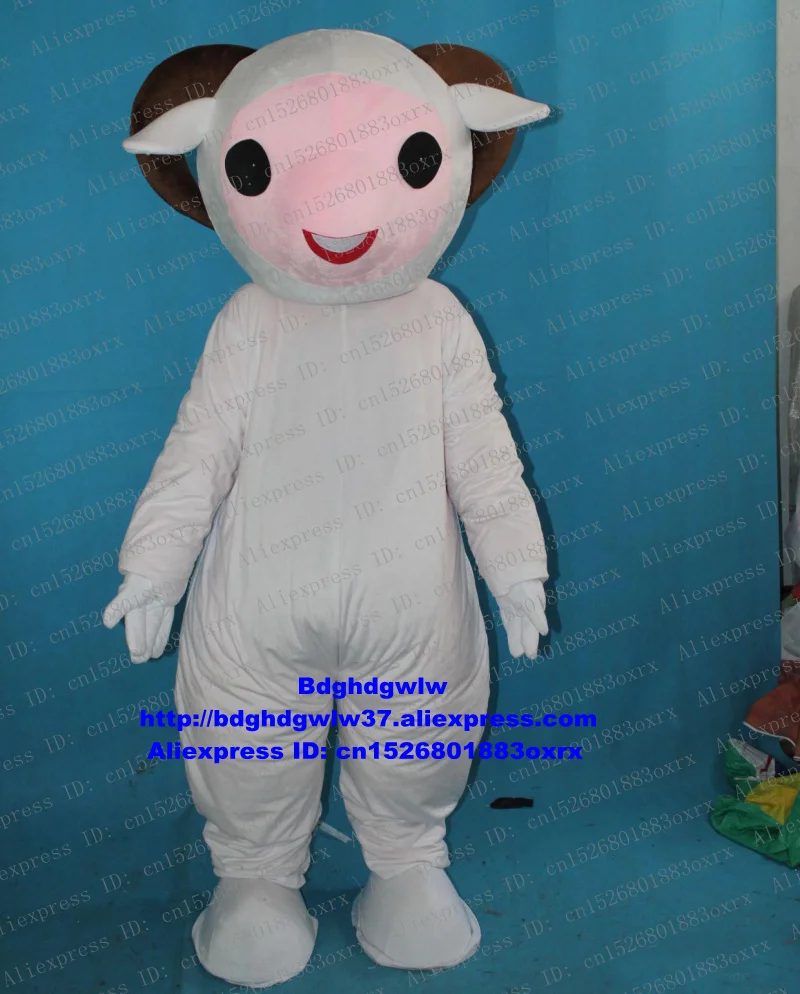 White Sheep Lamb Yeanling Goat Mascot Costume Adult Cartoon Character Outfit Brand Image Large Family Gathering zx1170
White Sheep Lamb Yeanling Goat Mascot Costume Adult Cartoon Character Outfit Brand Image Large Family Gathering zx1170